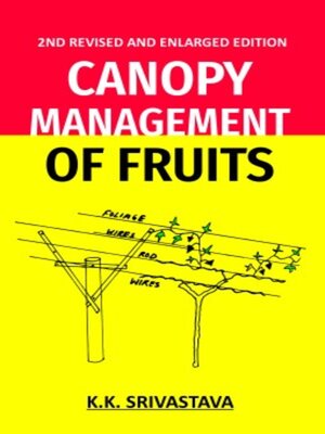 cover image of Canopy Management of Fruits, 2nd Fully Revised and Enlarged Edition
